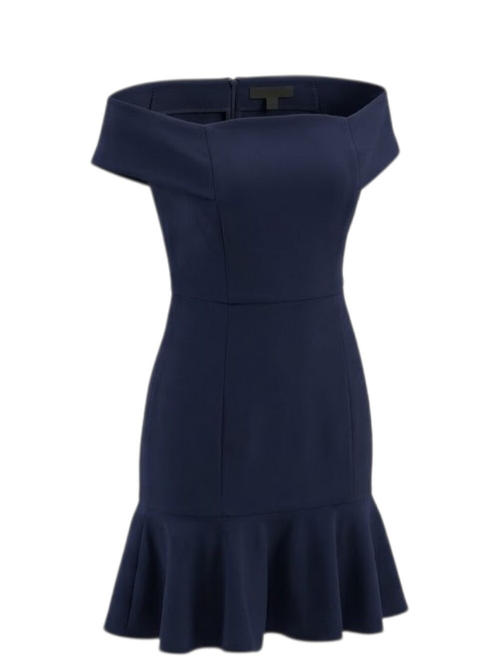 NICHOLAS Ponte Knit Off-the-shoulder Mini Dress - Size 4 - Picture 2 of 11